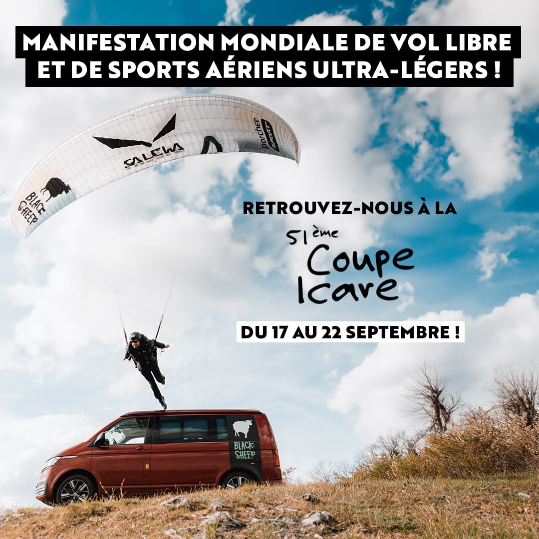 Retrouve-nous à la Coupe Icare